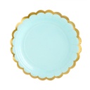 ASSIETTES MINT PASTEL