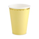 GOBELETS JAUNE PASTEL