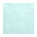 SERVIETTES TURQUOISE PASTEL