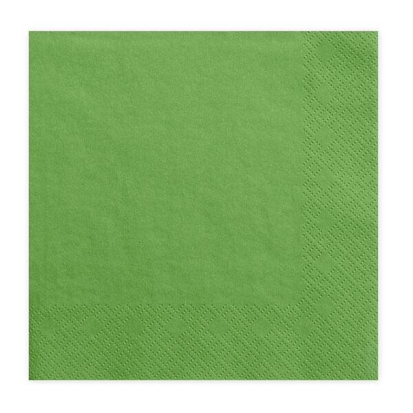 SERVIETTES VERTE