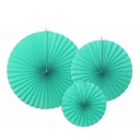 ROSETTES DECORATIF TIFFANY BLUE