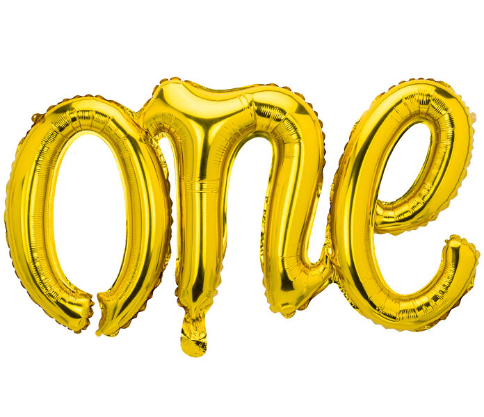 BALLON « ONE » OR
