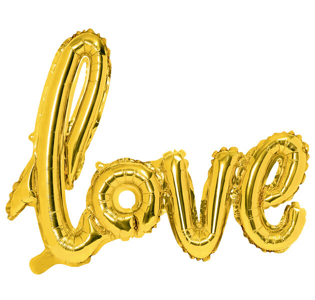 BALLON « LOVE » OR