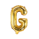 BALLON LETTRE « G » OR 35cm