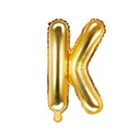 BALLON LETTRE « K » OR 35cm