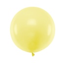 BALLON XL JAUNE PASTEL