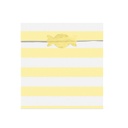 POCHETTE SURPRISE RAYURE JAUNE