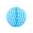 BOULE ALVEOLE BLEU CIEL 20CM