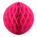 BOULE ALVEOLE FUCHSIA 30CM