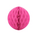 BOULE ALVEOLE ROSE 20CM