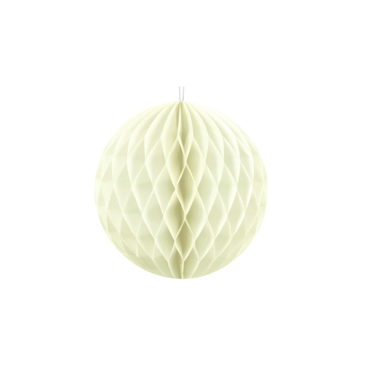 BOULE ALVEOLE CREME 10CM