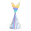 CHAPEAUX DE FÊTE IRISÉS SIRÈNE