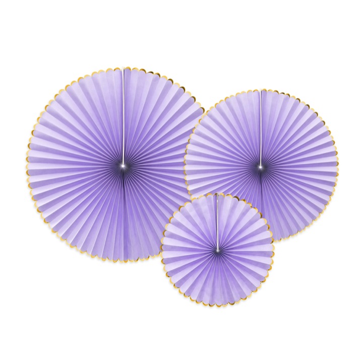 ROSETTES DECORATIVES PARME OR