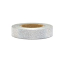 MASKING TAPE ARGENTÉ PAILLETÉ