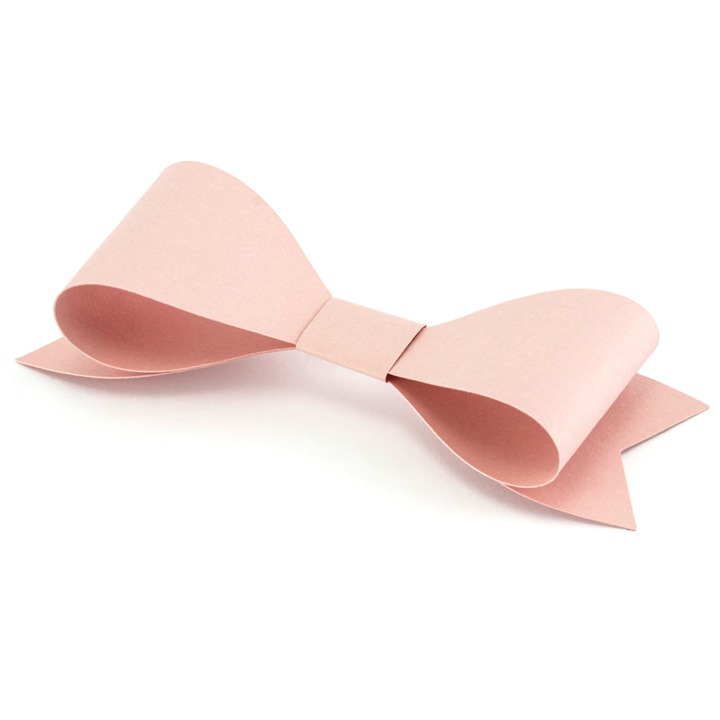 NOEUD DECO POUDRE EN PAPIER GRAND