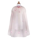 CAPE DE PRINCESSE ROSE DORÉ 5-6 ANS