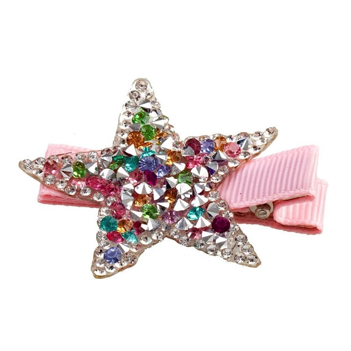 BARRETTE A STAR PIERRES