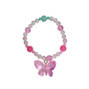 BRACELET PAPILLON ROSE