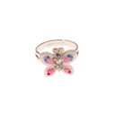 BAGUE PAPILLON PASTEL