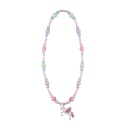 COLLIER LICORNE PAILLETÉ