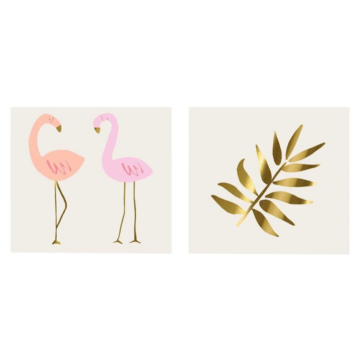 TATOUAGES FLAMANTS ROSES