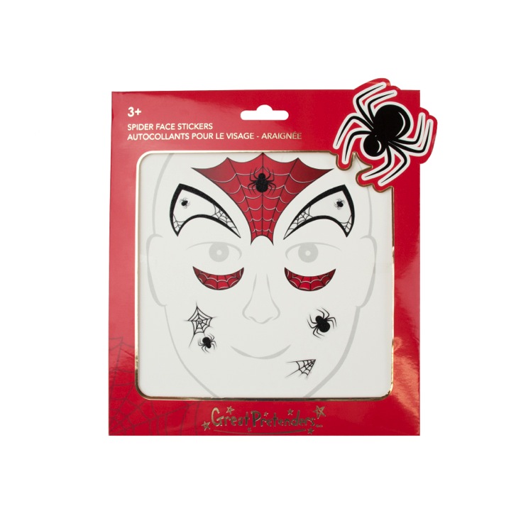 AUTOCOLLANTS VISAGE DE SPIDER