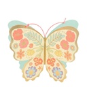 CARTE PAPILLON FLORAL