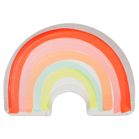 ASSIETTES ARC EN CIEL