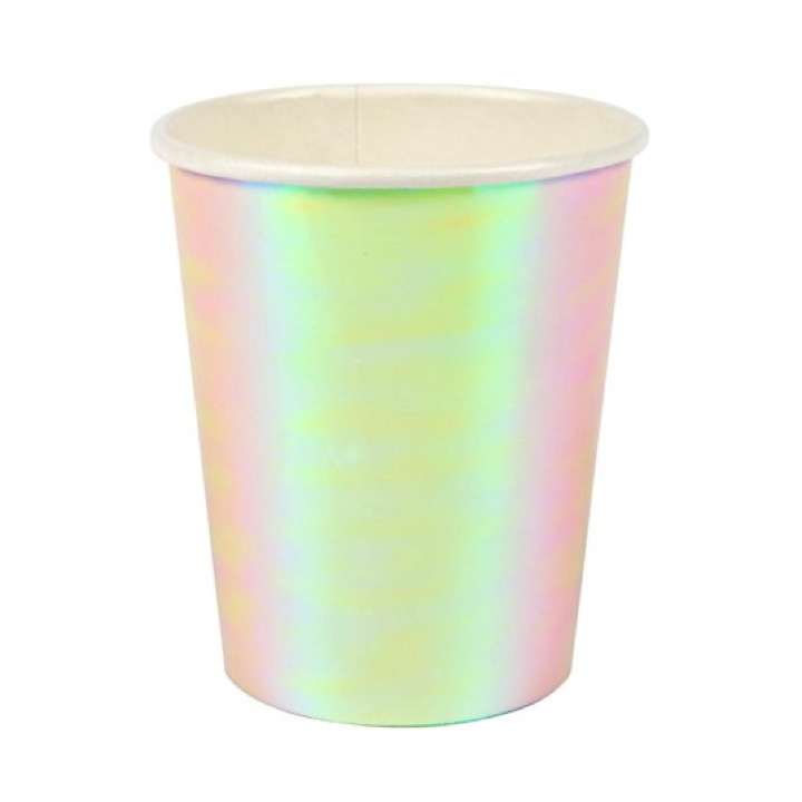 GOBELETS PASTEL IRISÉ