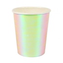 GOBELETS PASTEL IRISÉ