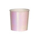 PETITS GOBELETS PASTEL IRISÉ