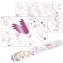 POSTER A COLORIER XL LICORNE