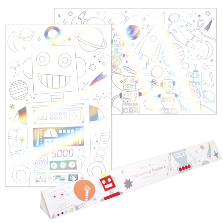 POSTER A COLORIER XL ESPACE