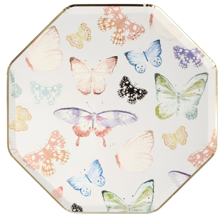 ASSIETTES PAPILLONS