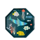 ASSIETTES SOUS LA MER