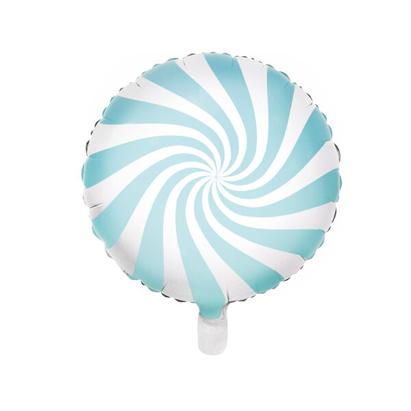 BALLON ALUMINIUM BLEU PASTEL