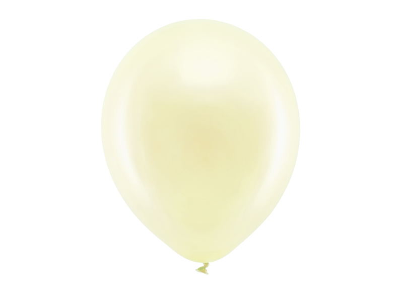 BALLON CRÈME MÉTALLISÉ