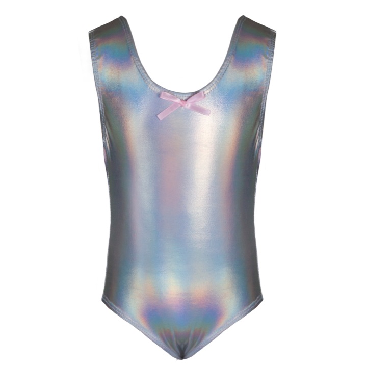 BODY IRISÉ ARGENTÉ 5-6ANS