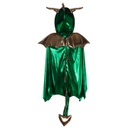 CAPE DRAGON VERT 5-6ANS