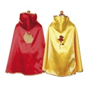 CAPE REVERSIBLE BLANCHE NEIGE/BELLE 5-6 ANS