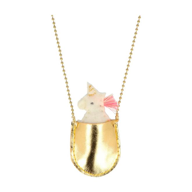 COLLIER DE POCHE LICORNE