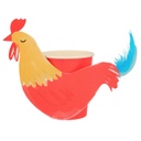 GOBELETS COQ DANS LE FERME