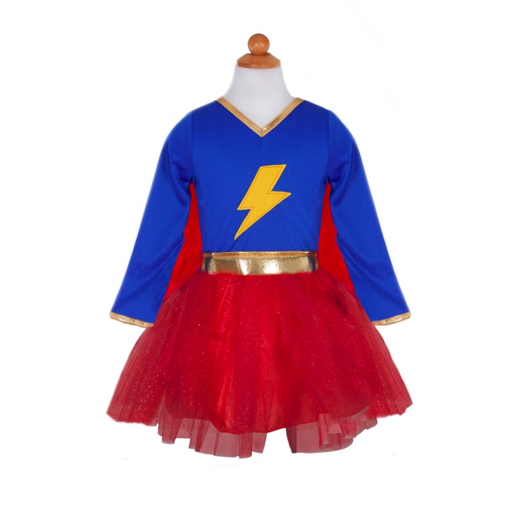 ROBE TUTU AVENTURE FOUDRE RAPIDE 4-6ANS