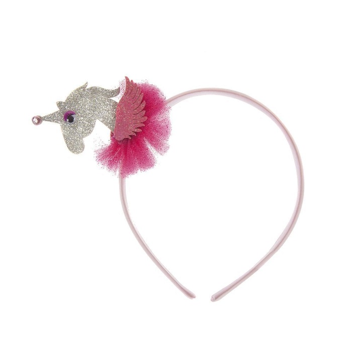 SERRE TÊTE LICORNE ARGENT