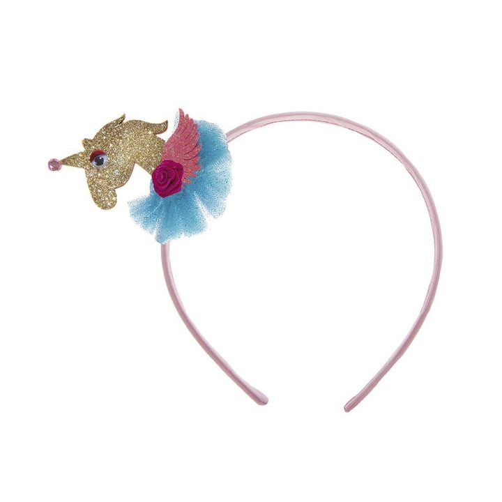 SERRE TÊTE LICORNE OR