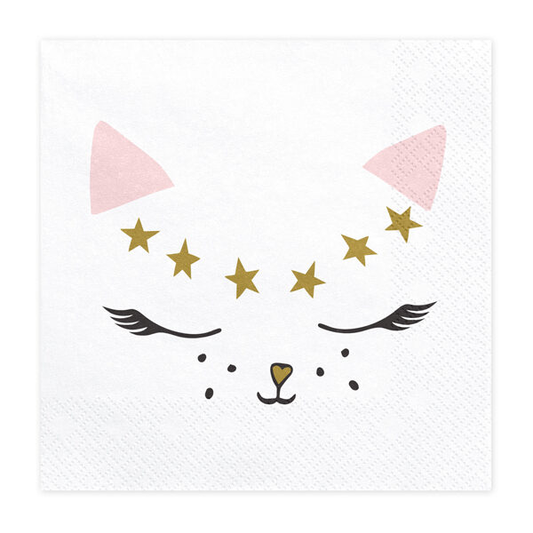 SERVIETTES KITTY