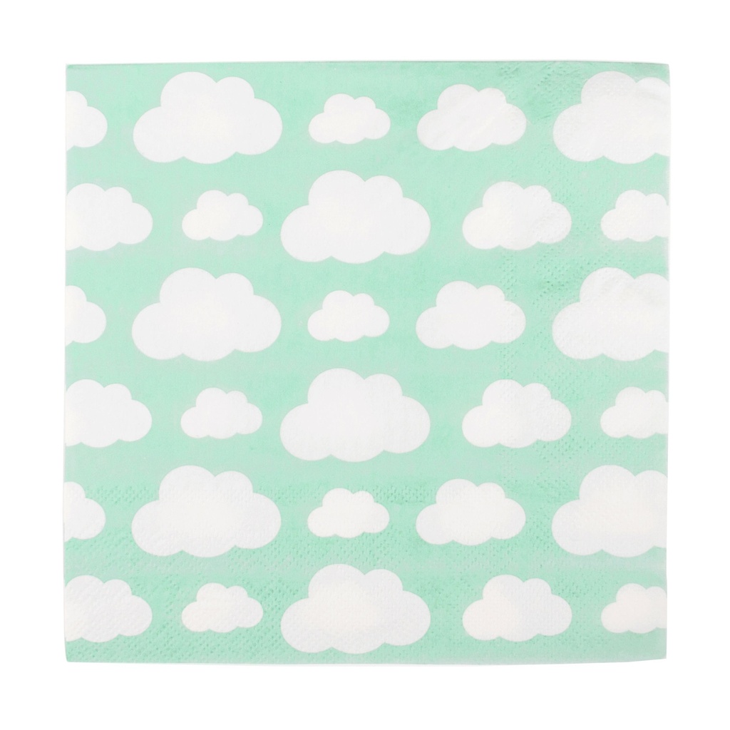 SERVIETTES NUAGES