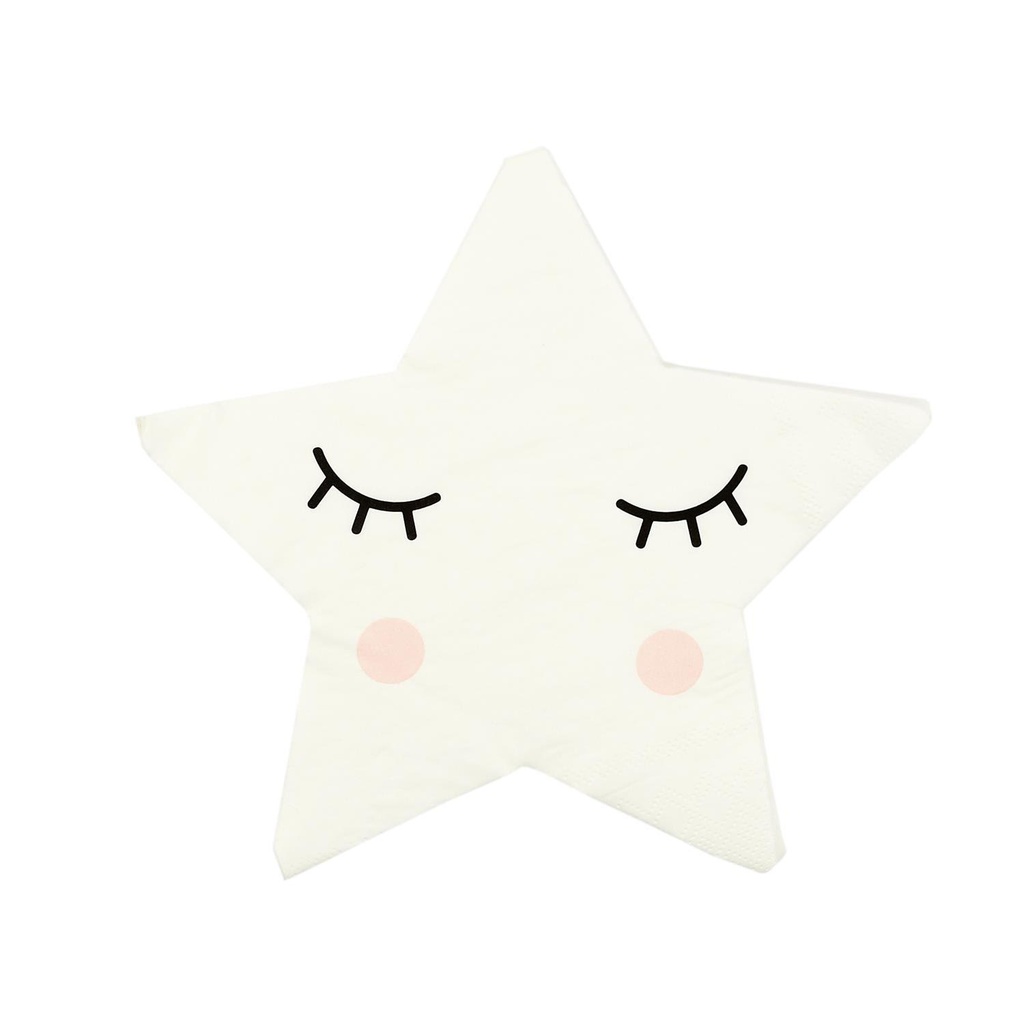 SERVIETTE EN PAPIER ETOILE