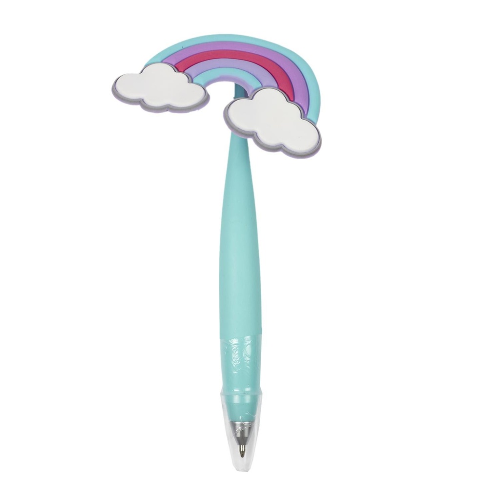 STYLO EMBOUT FANTAISIE ARC EN CIEL