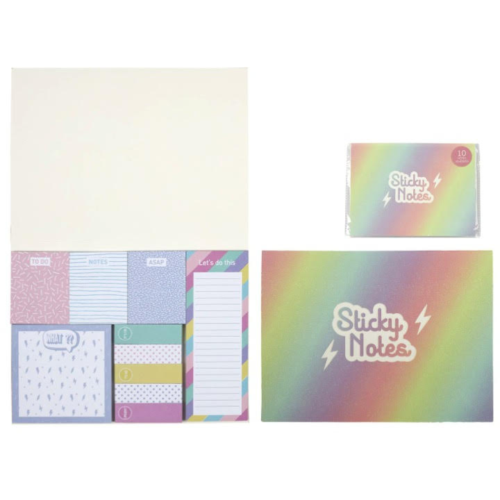 PLANCHE DE NOTES ADHESIVES POP